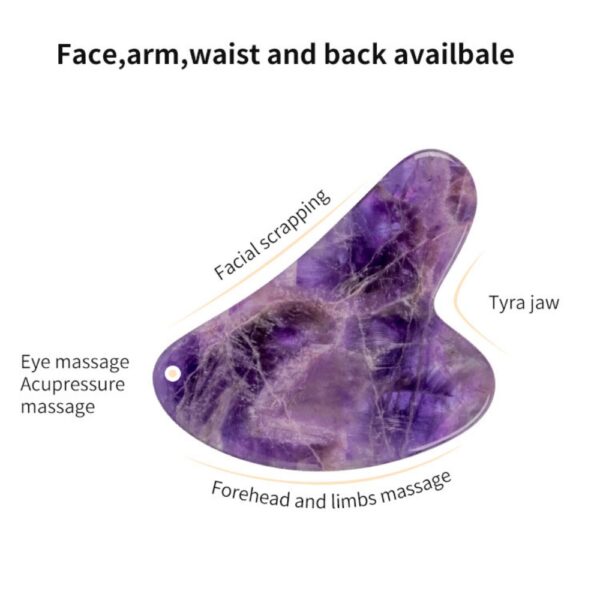 Amethyst Gua Sha