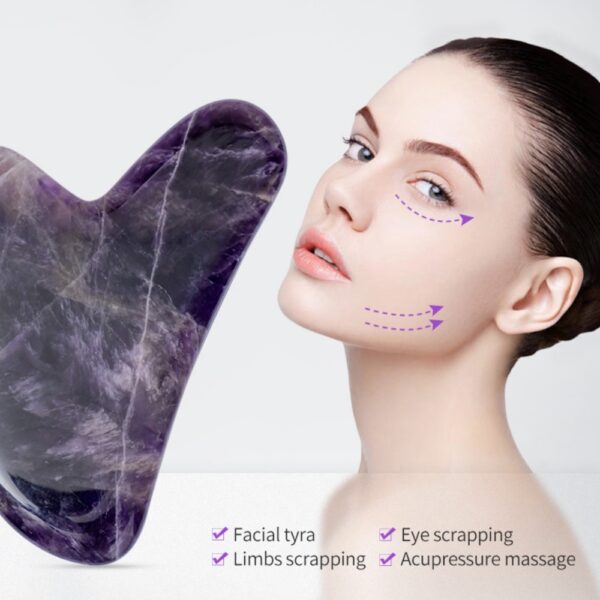 Amethyst Gua Sha