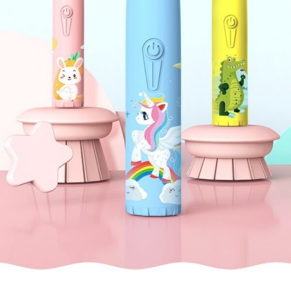 Children'S Smart Ultrasonic Electric Toothbrush