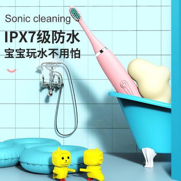 Children'S Smart Ultrasonic Electric Toothbrush