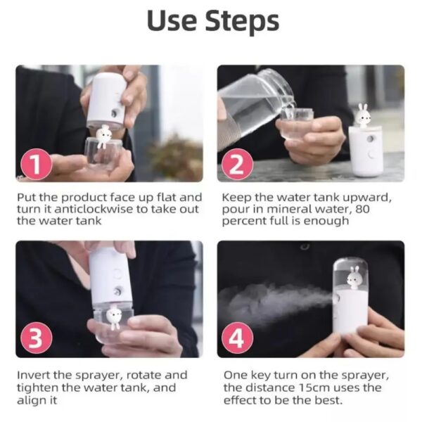 Electric Facial Steamer Nano Mister