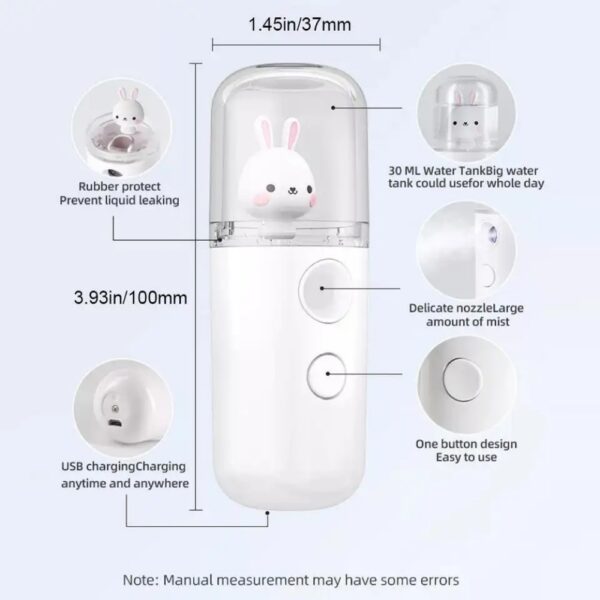 Electric Facial Steamer Nano Mister