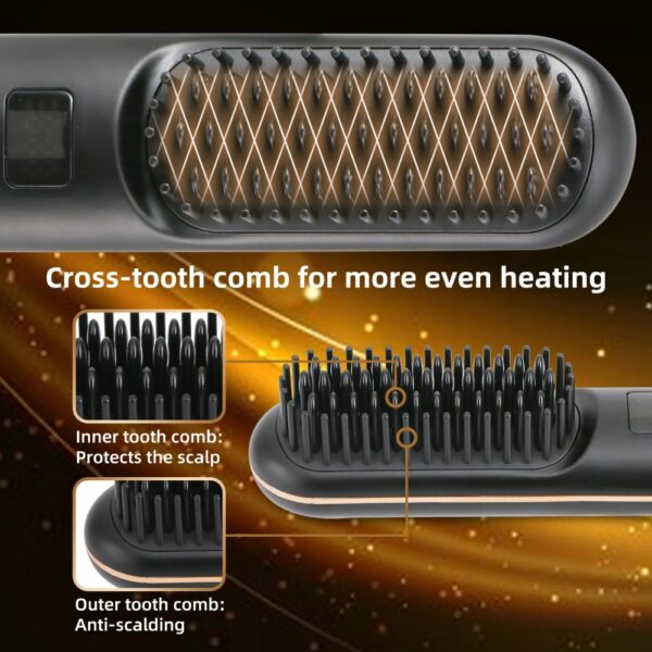 Electric Hair Straightener Comb