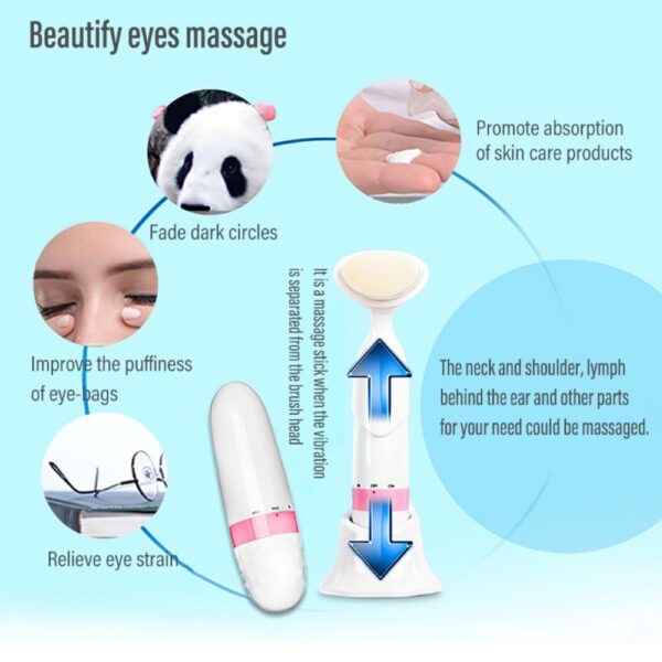 Facial Cleansing Brush Beauty Instrument