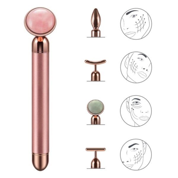 Four Replacement Heads Facial Massage Roller Suppliers - Image 2