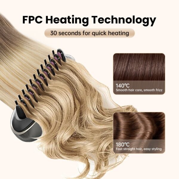 Fast-Heat Straightening Comb