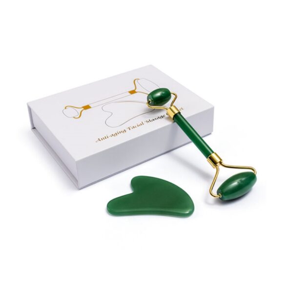 Green Jade Roller And Gua Sha Set