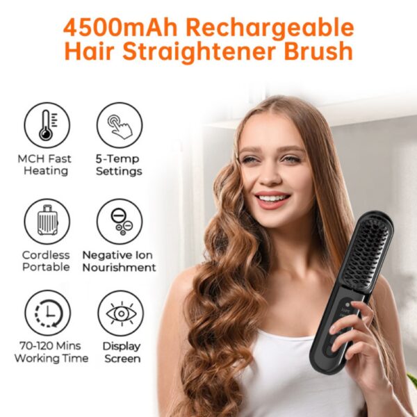 Hair Straightener Comb