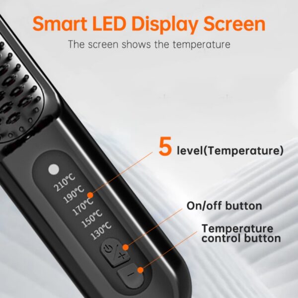 Hair Straightener Comb
