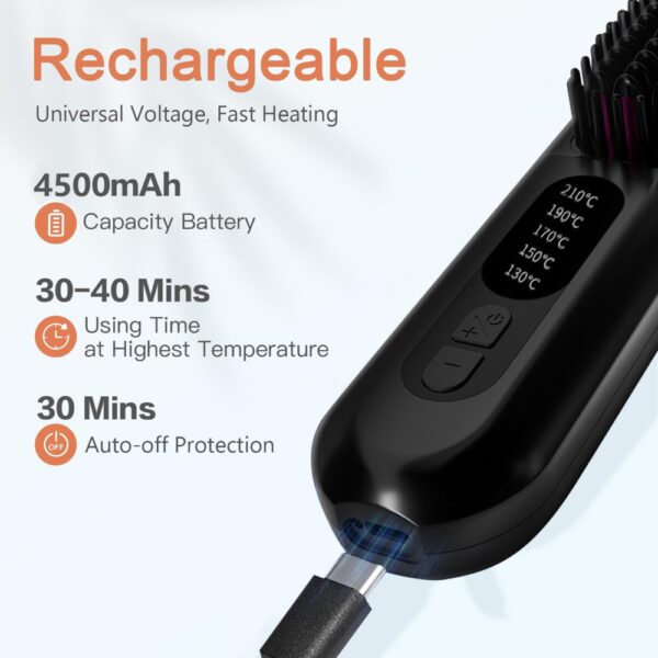 Hair Straightener Comb