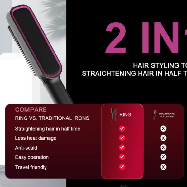 Hair Straightener brush