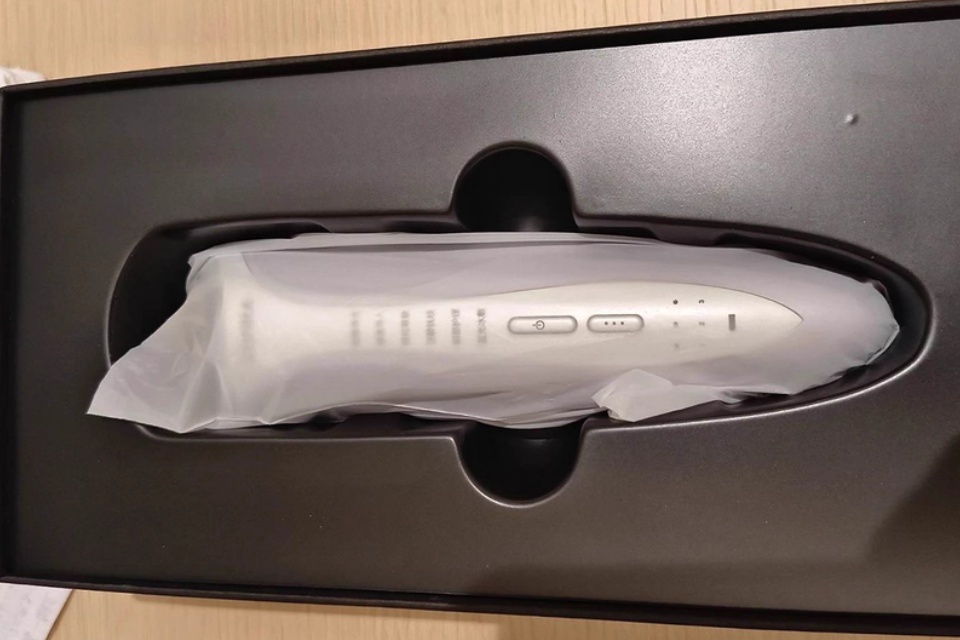 Handheld electric beauty equipment