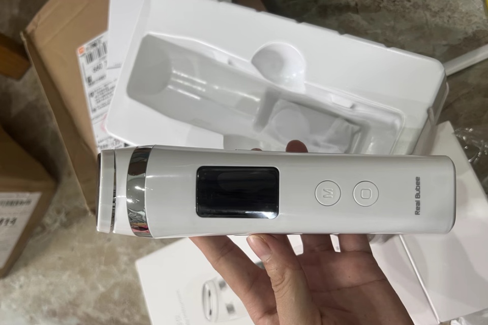 Handheld electric beauty equipment