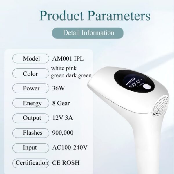 Laser Ipl Hair Removal device
