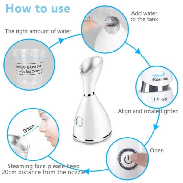 Portable Facial Steamer