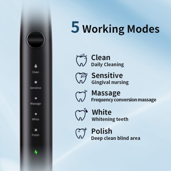 Pressure Sensor Electric Toothbrush