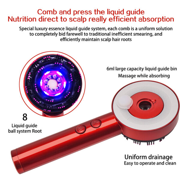 Red Light Hair Scalp Massager