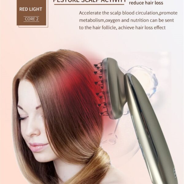 Red Light Therapy Brush