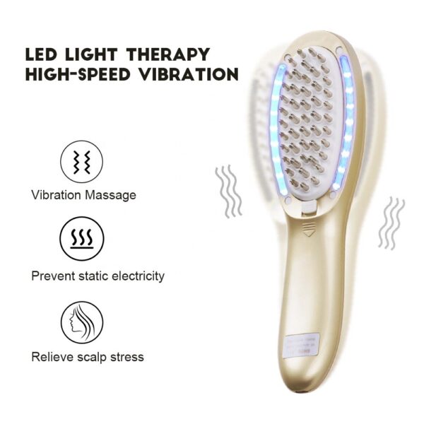 Red Light Therapy Brush