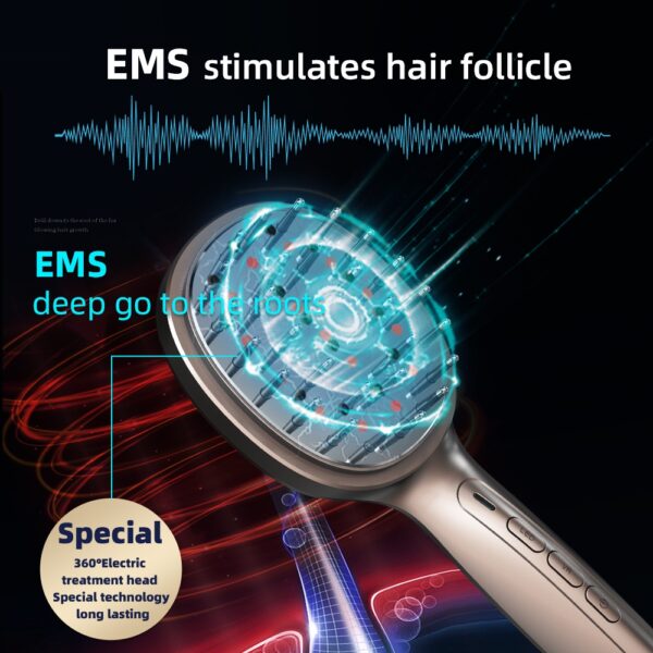 Red Light Therapy Brush