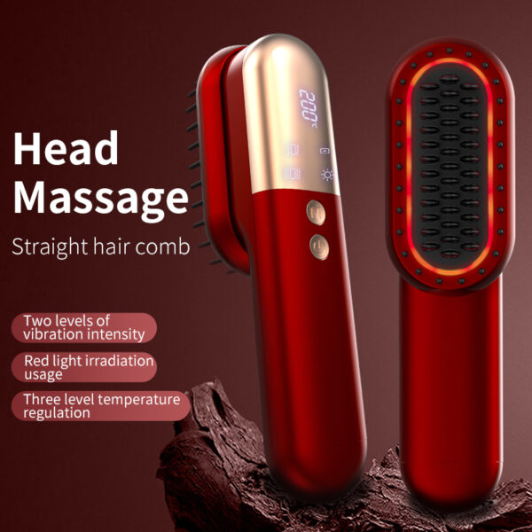 Red Light Therapy Brush