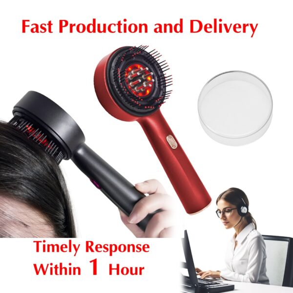 Red Light Therapy Brush