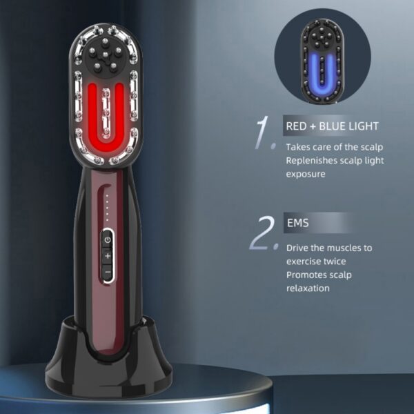 Red Light Therapy Brush