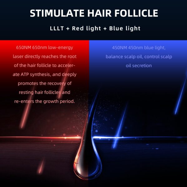 Red Light Therapy Brush