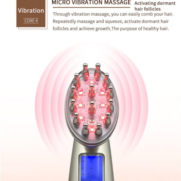 Red Light Therapy Brush