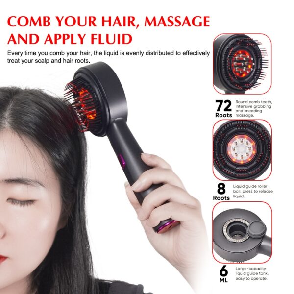 Red Light Therapy Brush