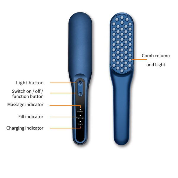 Red light therapy comb
