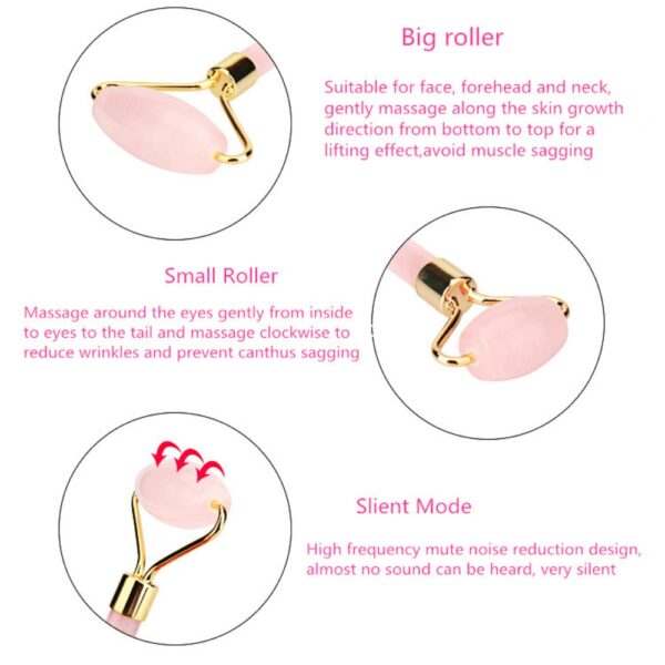 Rose Quartz Face Roller