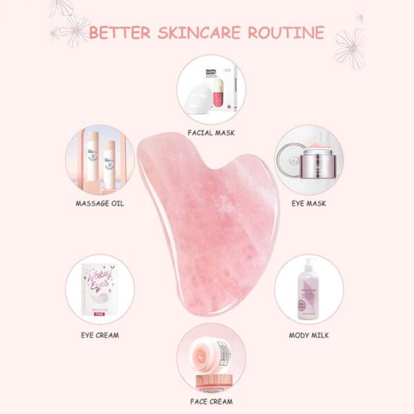 Rose Quartz Gua Sha