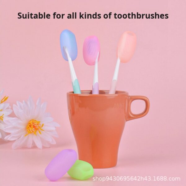 Silicone Travel Toothbrush Head