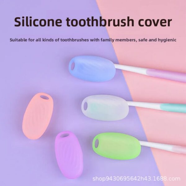 Silicone Travel Toothbrush Head