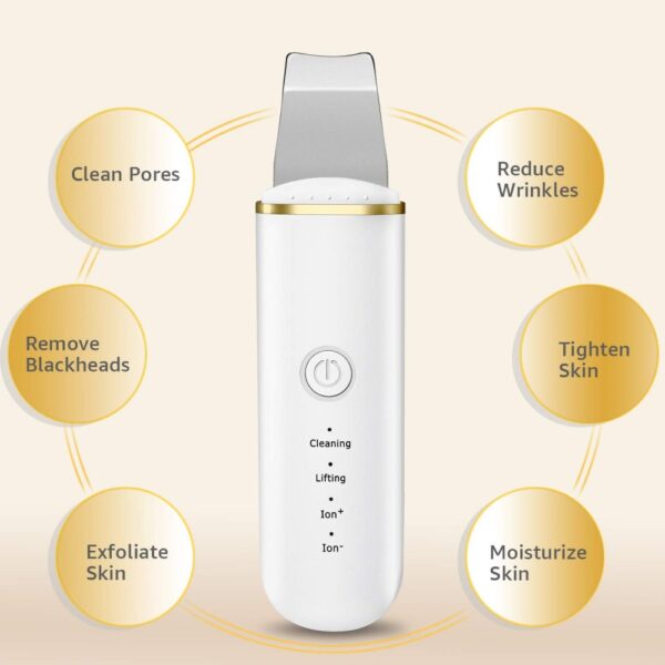 Ultrasonic Facial Skin Cleansing Device