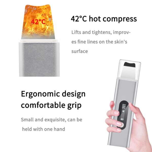 Ultrasonic Peeling Facial Scrubber