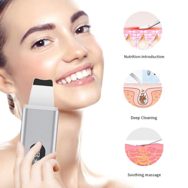 Ultrasonic Peeling Facial Scrubber
