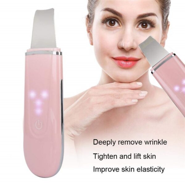 Ultrasound Skin Scrubber Face Spatula